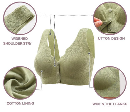 PACK OF 3 FRONT OPEN PADDED BRA
