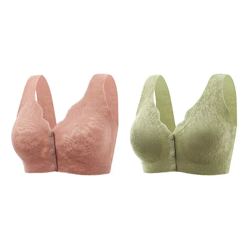 PACK OF 3 FRONT OPEN PADDED BRA